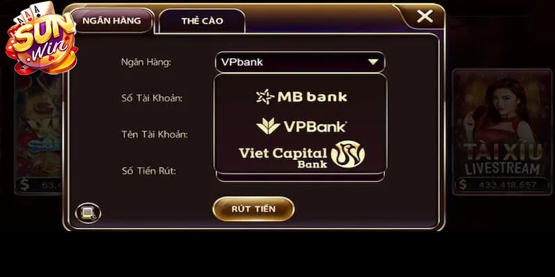 Hướng Dẫn Nạp Tiền Sunwin Siêu Tốc Dành Cho Người Mới 2025 7 Chuyển khoản ngân là hình thức phổ biến nhất